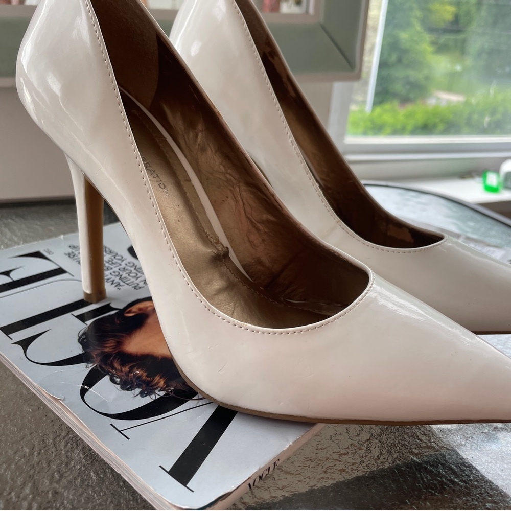 Bcbgeneration White Pointed-Toe Heels - image 2